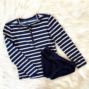 Gap Kids Little Girls Rashguard Swim Top & Bikini